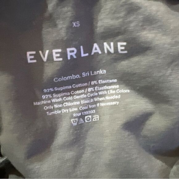 Everlane The Long-Sleeve Supima Square-Neck Bodysuit - Picture 5 of 8